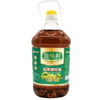重庆馀味鲜压榨菜籽油5L/桶