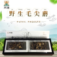 12黑龙江 克东县 野生毛尖蘑100g/盒 东北特产 食用菌干货