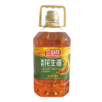 贵州松桃三山谷压榨花生油2.5L/桶