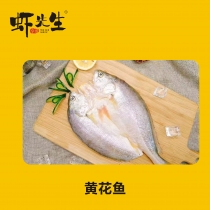 【虾先生】湛江特产淡晒黄花鱼 约500g/袋（为保质量 广东省内发货）