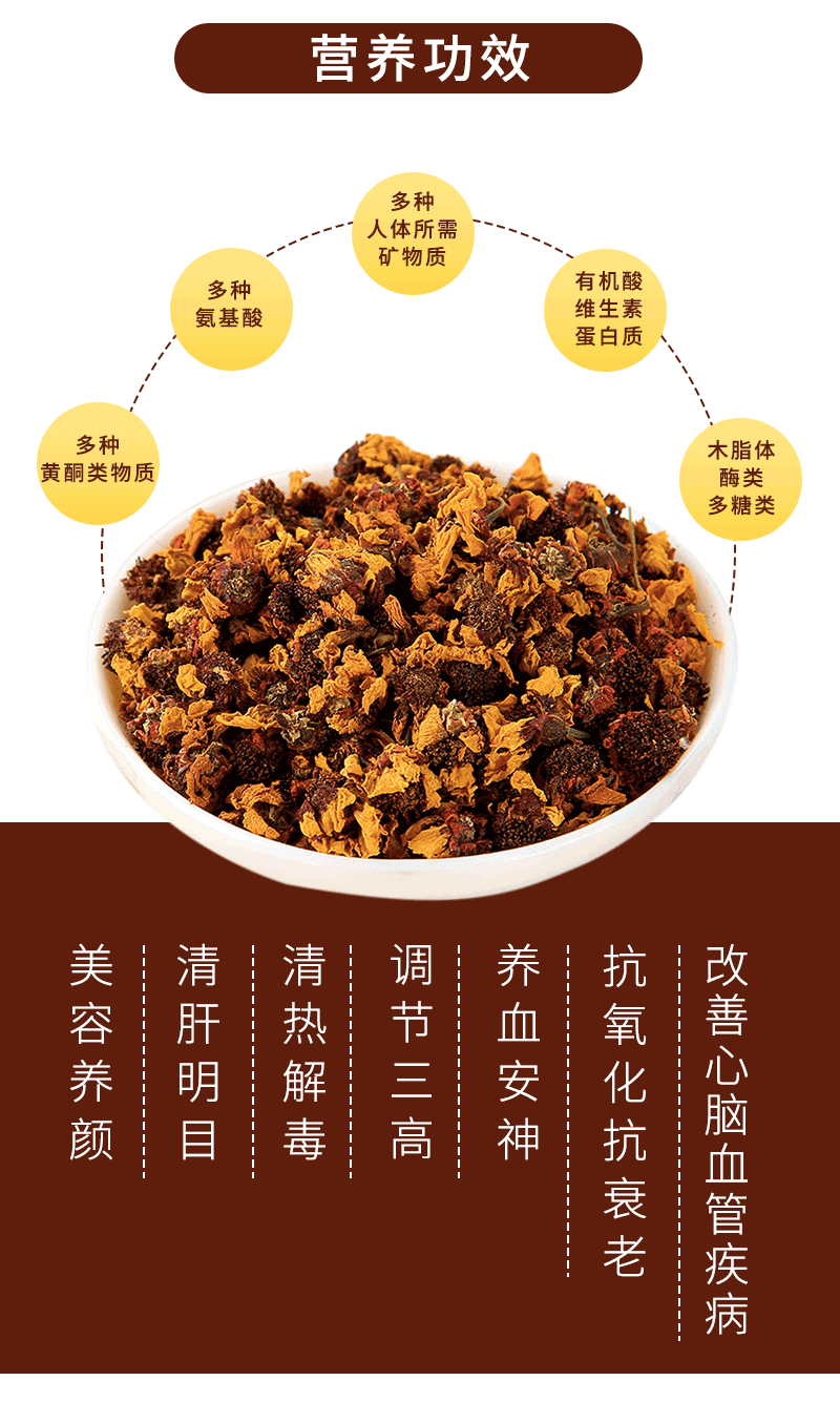 野生高原雪菊茶35g/罐 贵州赫章县