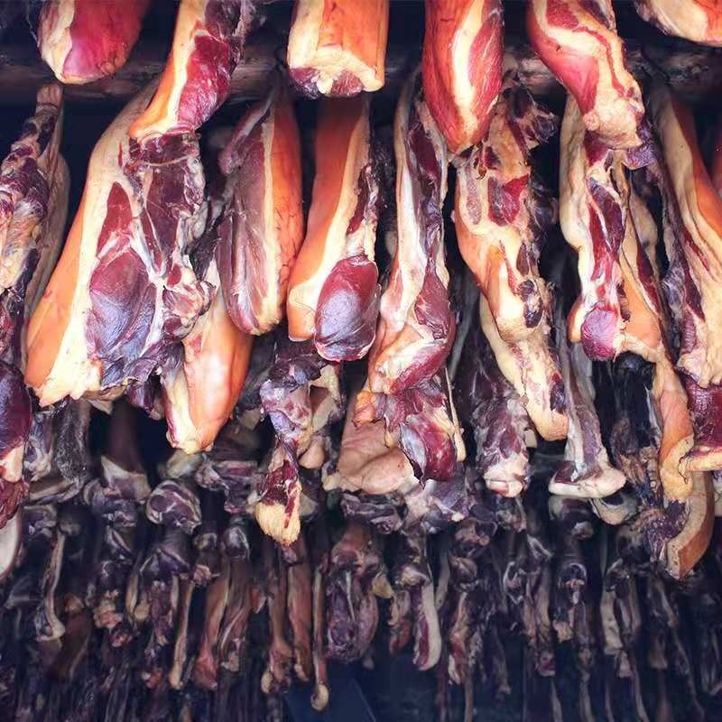 西藏林芝藏香猪腊肉 正宗土猪肉柴火烟熏风干肉 原生态高营养