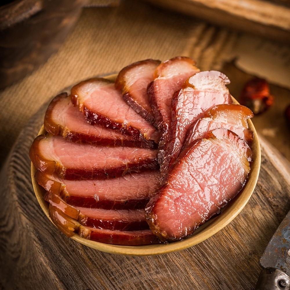 四川青川县川珍 老腊肉400g腊味腊肉风味烟熏腊肉年货【量大从优】