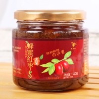 天等县育百蜂蜂蜜红枣果酱500g/瓶