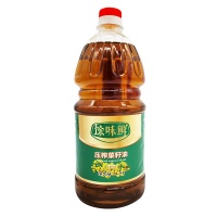 重庆秀山馀味鲜非转基因压榨纯菜籽油1.8L/桶