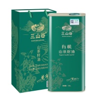 贵州松桃三山谷有机山茶油1.6L/桶