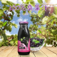 【湛江坡头区】紫美桑果原汁200ml*8瓶