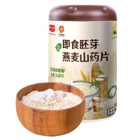 主图 白底包装正面+实物结合图 即食胚芽燕麦山药片