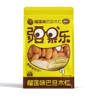 疆果乐-榴莲味巴旦木仁白底主图2